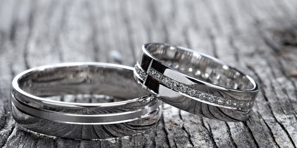 Unique Wedding Bands for Men, Men's Diamond Band Rings - A.JAFFE